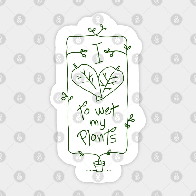 My Plants Sticker by alicastanley